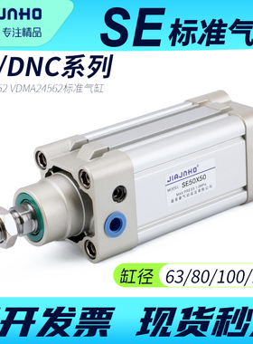 SE气动标准气缸DNC63/80/100/125-25*50x75x150x175x200x250x300S