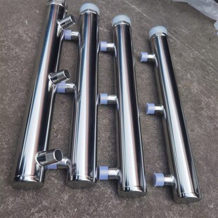 304不锈钢水表分水器预制表前分配器管道分流器自来水分排管 DN50