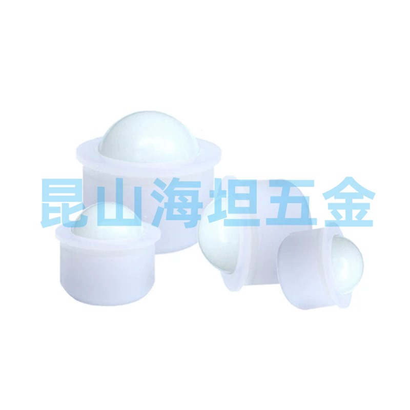 QDC23-7/9/13/15/20/24 粘接压入型钢珠滚轮 塑制尼龙牛眼 万向球