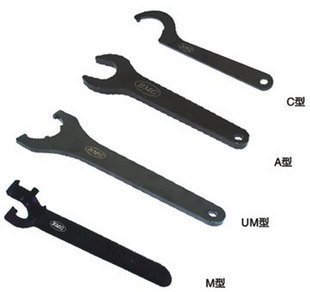 CNC刀柄扳手 APU勾头钻头夹强力夹头现货 开叉ER25A型梅花ER20M型