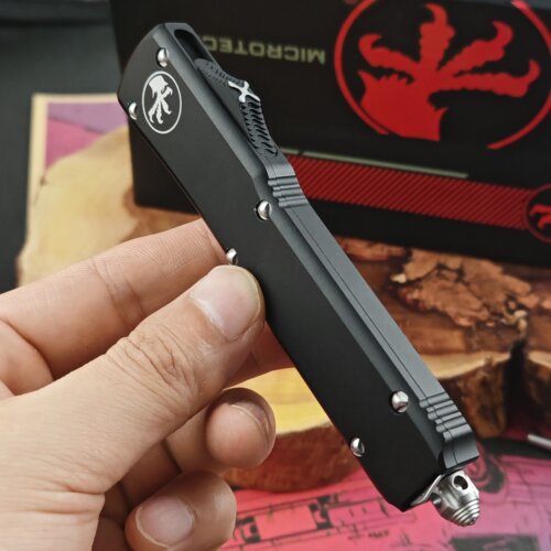 微技术UT85黑色航空铝合金蛇神