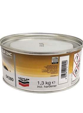 金鹰04380钣金合金原子灰专用剂金属修补导电耐高温480度喷塑腻子