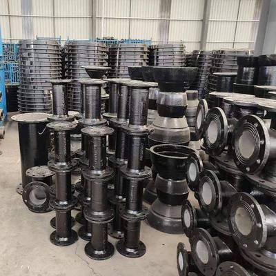 球墨铸铁管管件双盘短管双法兰DN100*1000DN200*1000DN300*500