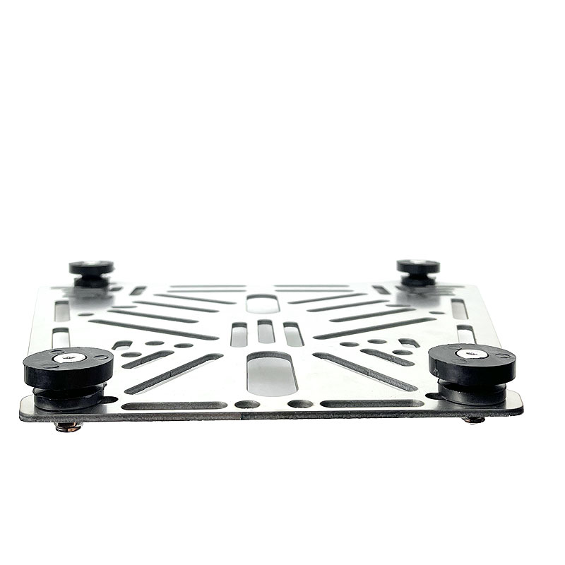 铝合金尾箱防异响快拆配件橡胶垫防滑垫双头插扣底板通用型配件