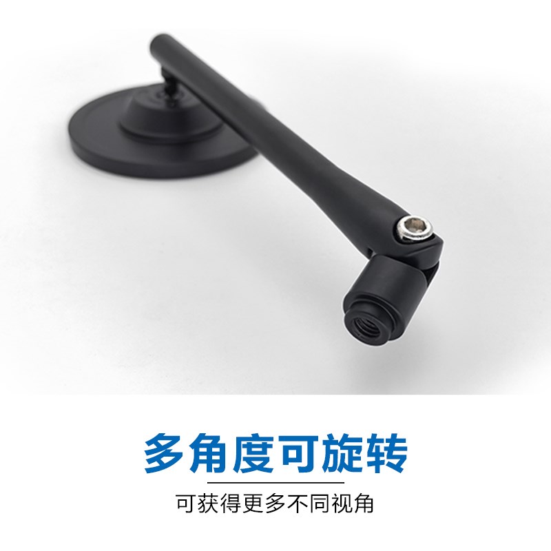 摩托车改装铝合金UK无极V咖杜卡迪游侠高金500后视镜可调反光镜