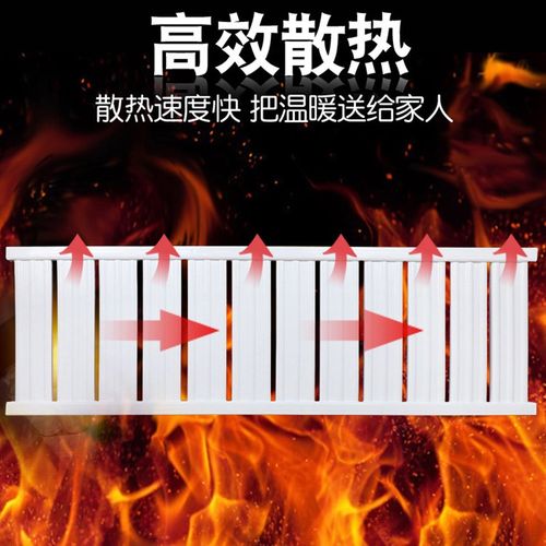 铝合金暖气片家用壁挂式注水散热热器加厚水暖集中供暖散热片包邮