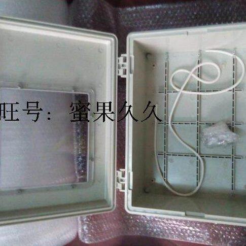 390*290*165mm带透明窗口防水接线箱工程ABS塑料配电箱仪器仪表箱