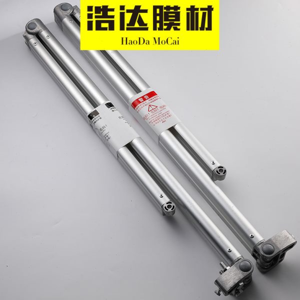 浩达膜材手摇棚遮阳棚配件全铝合金折叠臂伸缩臂曲臂雨棚大臂左右