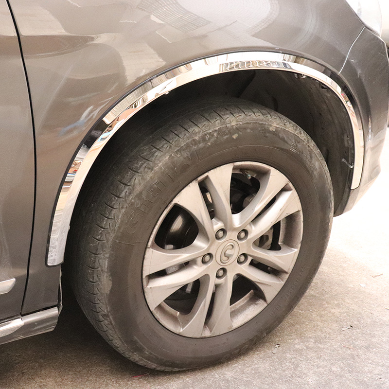 宝骏310 360 510 530 730 S3 S5M5加长Q加宽不锈钢轮眉车身亮条