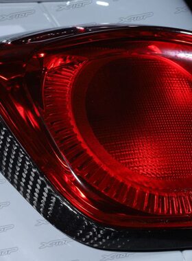 X-TOP 卡夢 vespa 春天 冲刺 150 改装 手工 碳纤维 尾灯罩 底座
