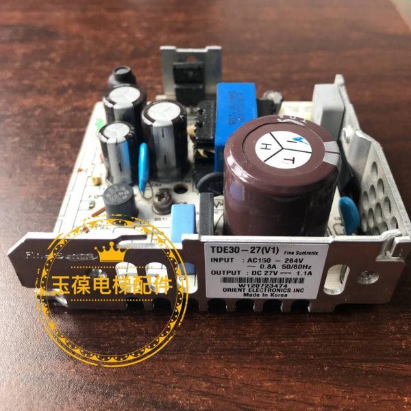 蒂森电梯变频器开关电源板TDE30-27 (V1) DC 27V1.1A全新现货