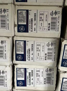 美国GE通用接触器CL03A310MN/CL07A311MN/CL04A310MN