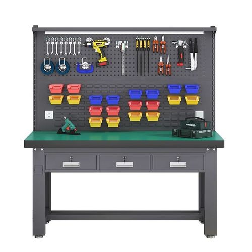 防静电工作d台重型钳工工作台修间操作台不锈钢电工实验模型检验