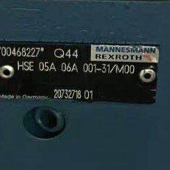 力士乐REXROTH流量阀HSE05A06A001-31/M00 HSE05A06A001-3X/M00