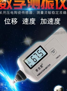 泰克曼TM63A/TD63A测振仪高精度振动仪震动测试仪机械故障检测仪