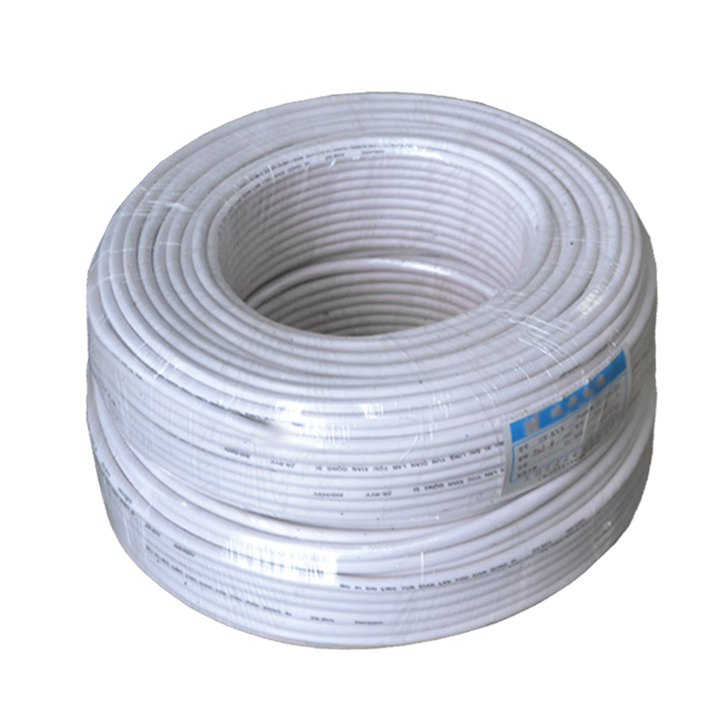 通用纯铜护套电线空调电线电缆3芯白色0.75/1.5/2.5/4/6空调电线