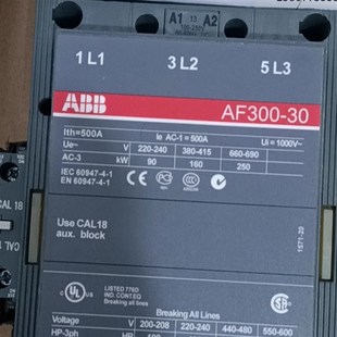 AF110AF145AF185AF210AF260AF300AF400 ABB交流接触器AF95