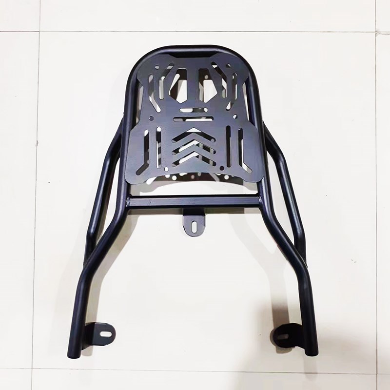 于金箭R350电动车尾箱货架电瓶后备箱延长改装外卖一体后衣架