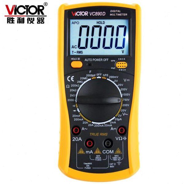 库存不多老款旧款胜利VC890D/VC890C+/VC9801A+/9802A+数字万用表