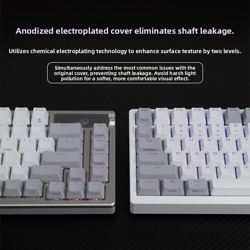 Modgo Rog夜魔键盘第一代夜魔X金属外壳铝两个修改部分上盖铝合金