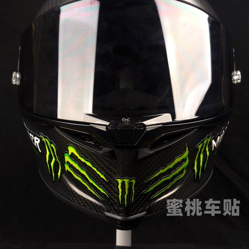 适用于AGV K1S PISTA K1S K3SV K5S 头盔 镜片装饰 改装 反光贴纸