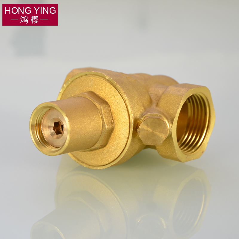 全铜自来水减压阀水管减压阀4分6分1寸净热水器家用稳压阀门加厚