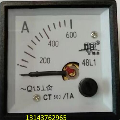 交流电流表 48L1-600/1A 100A 150A 200A 250A 300广东德庆电表制