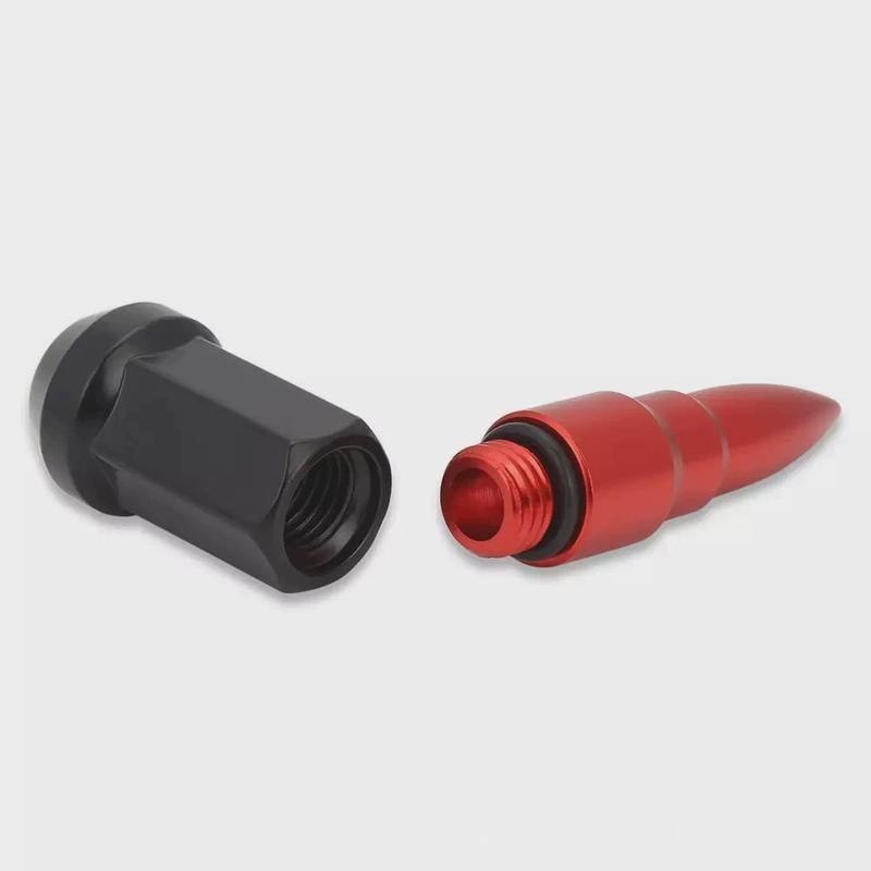 汽车改装防盗车轮轮毂螺丝赛车加装尖螺母轮胎尖头螺母轮毂螺母