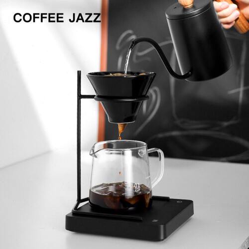 COFFEE JAZZ 咖啡支架 手冲壶分享壶滤杯滤纸电子秤 滴漏式滤杯架