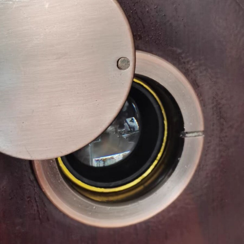 防盗门猫眼门镜通用堵孔门铃防撬二合一家用门上摄像头监控防盗器