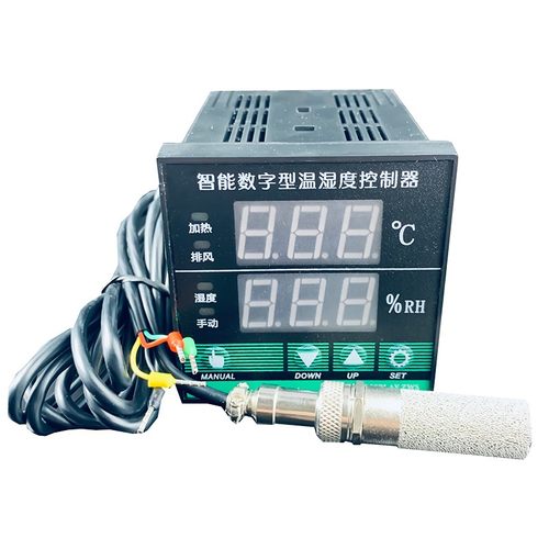智能数字型温湿度控制器 开关配电柜除湿防凝露72型 孵化大棚烘箱