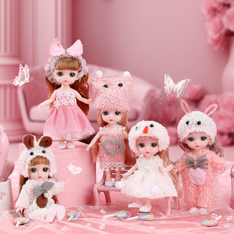 小女孩子的玩具4女生儿童6女17厘米洋娃娃39岁公主2024生日礼物