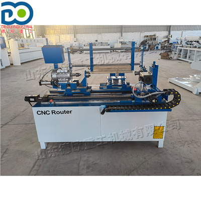 山东全自动数控圆棒开孔冲孔机puncher木工实木家具桌椅打孔机