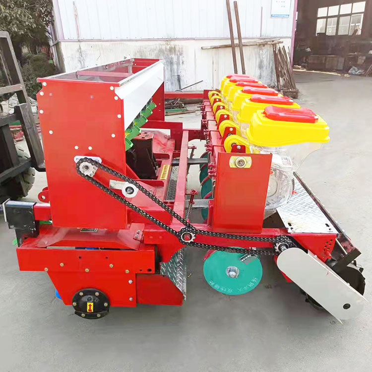 湖南常德8行油菜圆盘播种机 旋耕机一体种玉米机13行小麦8行施肥