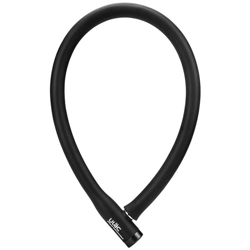 ULAC优力硅胶钢缆锁自行车锁防盗山地车电动车摩托车锁链条门锁