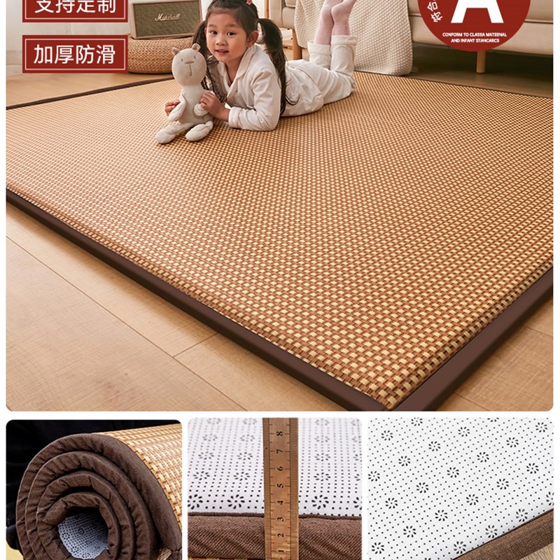 夏季2024新款凉席地垫睡觉打地铺F榻榻米床垫午睡垫家用卧室软垫