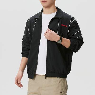 阿迪达斯男防风网衬运动夹克