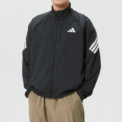 ADIDAS男户外防风运动夹克