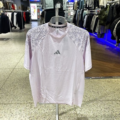 阿迪达斯男透气运动短袖T恤