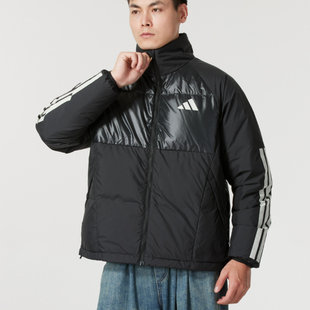 冬正品阿迪达斯ADIDAS男款立领百搭舒适保暖运动休闲羽绒服JG5923