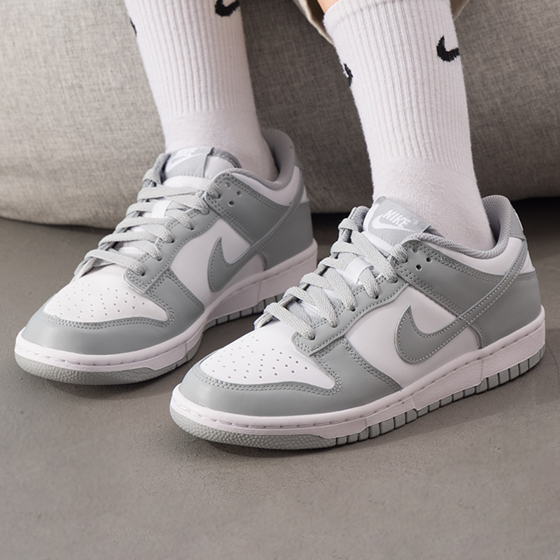 耐克儿童款户外拼接透气板鞋