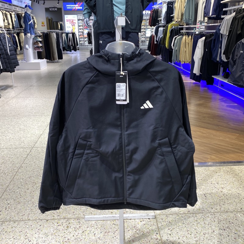 ADIDAS阿迪达斯女款连帽夹克外套