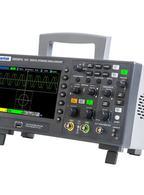 汉泰DSO2D10 2D15 2C10 2C15双通道台式示波器经济型存储带信号源