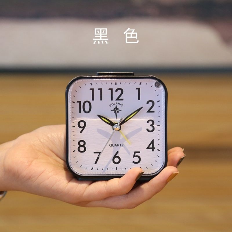 北极星小闹钟时钟用静音夜光床头学生创意小卧室儿童贪睡懒人闹表