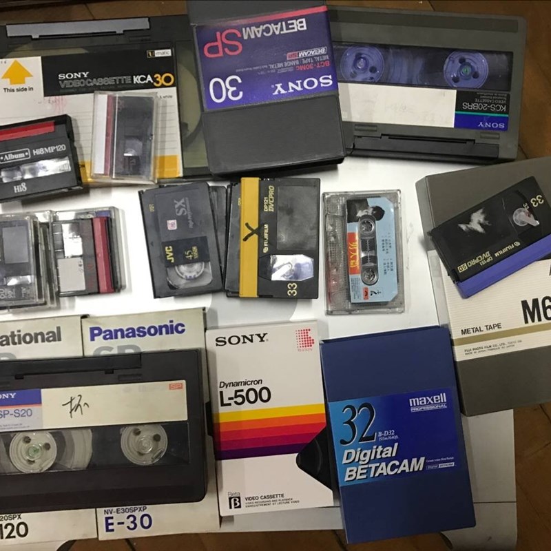 专业老式大录像带Hi8/DV/VSH/VSHC磁带录像机转换格式DVD数据刻录