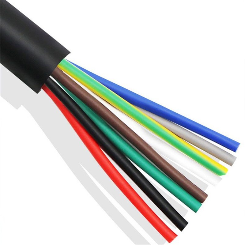 金环球电缆RVV2芯3芯4芯5芯6芯7芯8芯10芯12芯0.3/0.5/0.75信号线