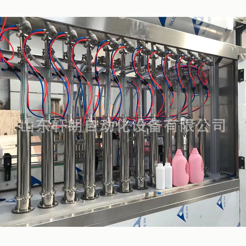 乳胶灌装机 凝胶洗手液全自动灌装生产线设备 植物营养液灌装机