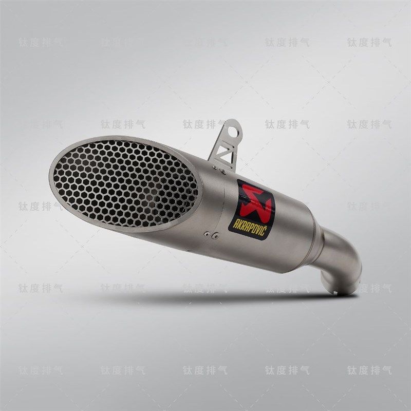 摩托车川崎ZX-4R ZX-4RR改装排气管  无损安装消音排气管尾段