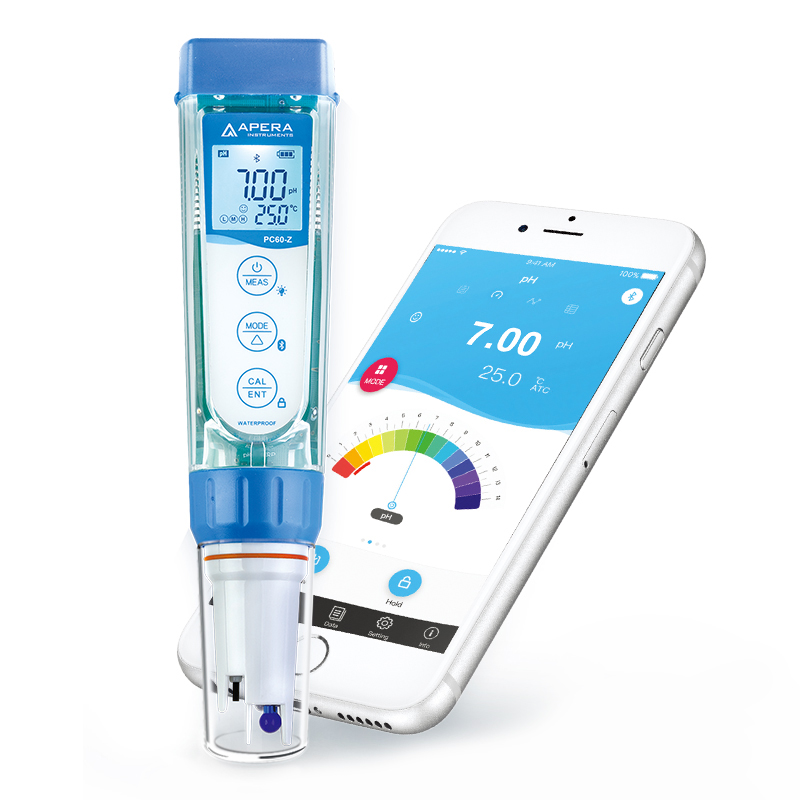 三信 PC60-Z 智能蓝牙笔式PH计 酸度计 酸碱度测量仪 可换电极