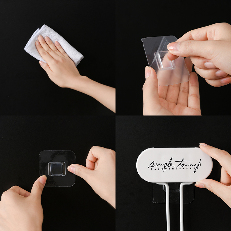 金属卷发棒收纳架子戴森适用壁挂式家用夹板卷发器置物架免打孔